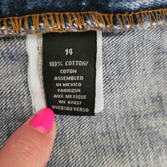 Polo Ralph Lauren Kelly Jean Womens Size 14 Blue Mid-Rise Bootcut Denim Jeans - Picture 4 of 10